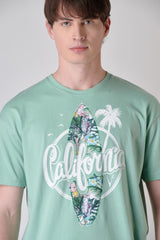 T-SHIRT CALIFORNIA MENTA