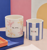 VASO DECORATIVO MOM IN CERAMICA DIPINTA A MANO - AND NOOK