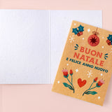 BIGLIETTO DI NATALE PIANTABILE