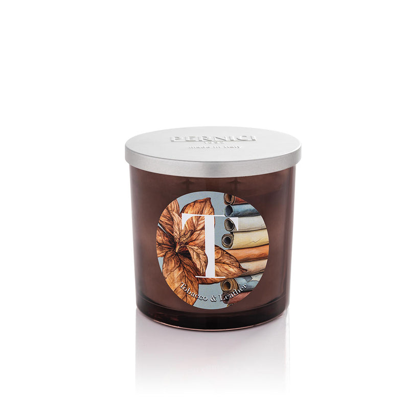 CERERIA PERNICI CANDELA TOBACCO & LEATHER