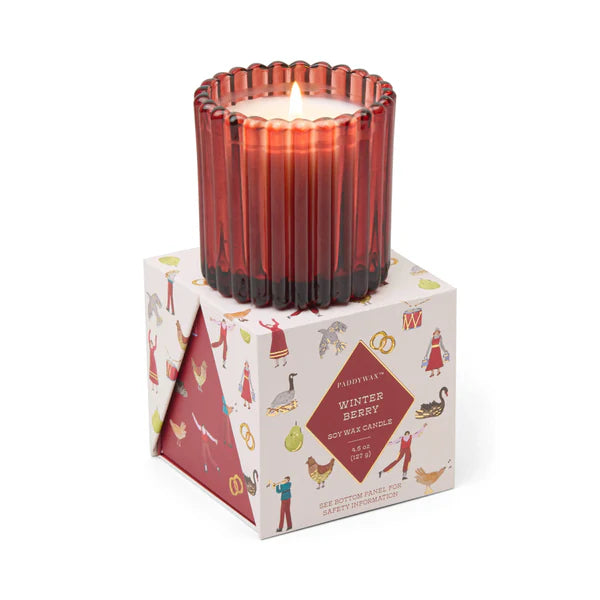 CANDELA HOLIDAY MERRY BOX WINTER BERRY