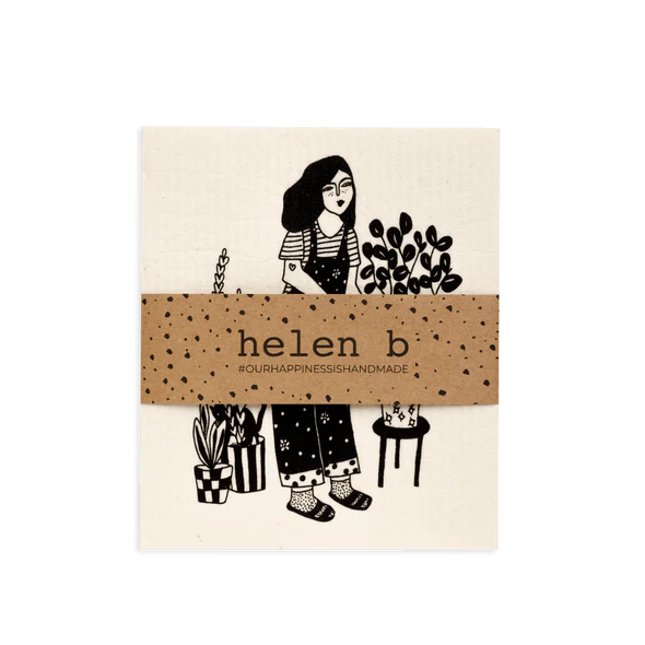 SPUGNETTE PLANT LOVER & COFFEE FIRST HELEN B