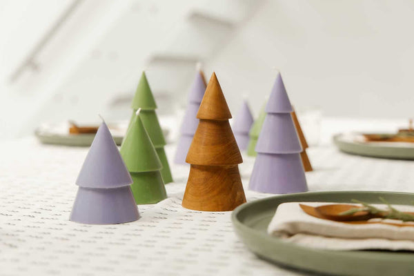 TREE CANDLE FOREST M