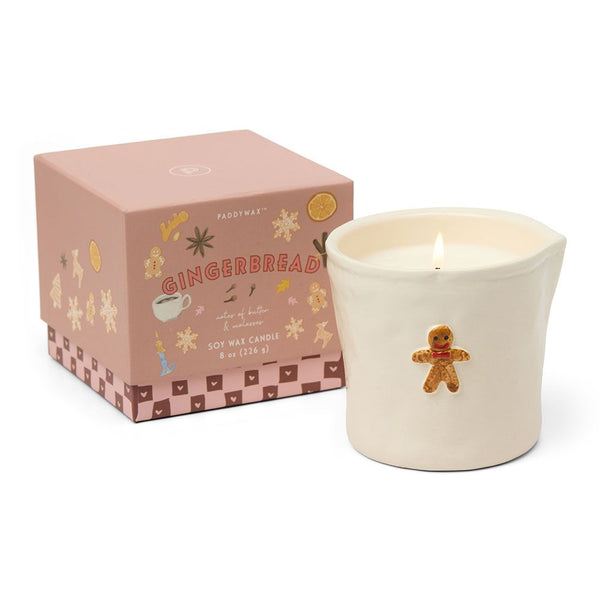 CANDELA BISTRO CERAMIC CANDLE - GINGERBREAD