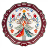 SET 2 SOTTOPIATTI NATALIZI ALBERO NATALE