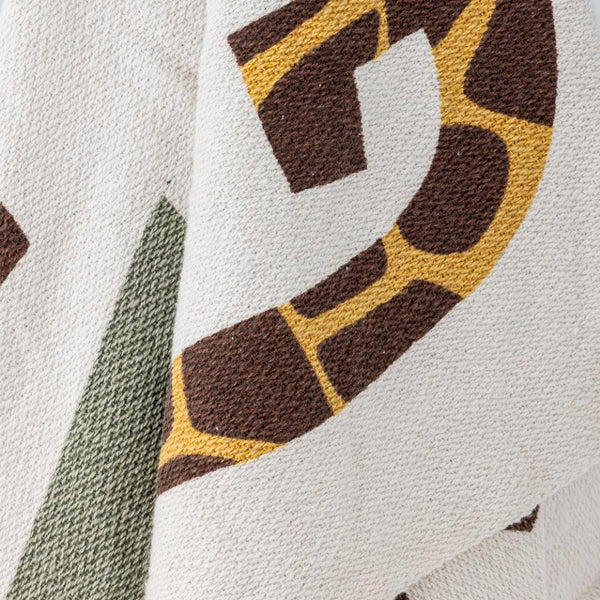 PLAID MEMMO THROW NATURE