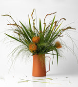DIARIO VASO ARANCIO MATERIALS