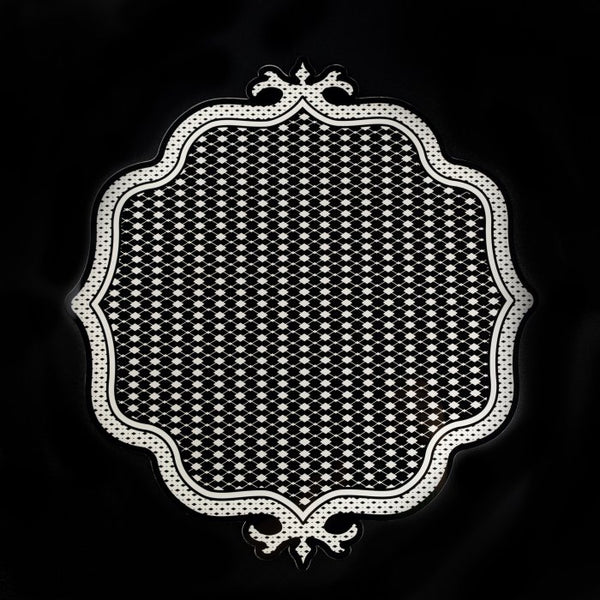 LE JARDIN SET 2 SOTTOPIATTI NERO