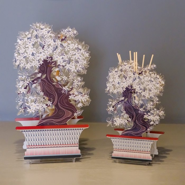 PROFUMATORE BONSAI GELSOMINO GRANDE BIANCO