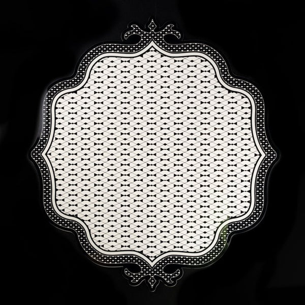 LE JARDIN SET 2 SOTTOPIATTI AVORIO