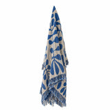 NAVINE THROW BLUE 70123