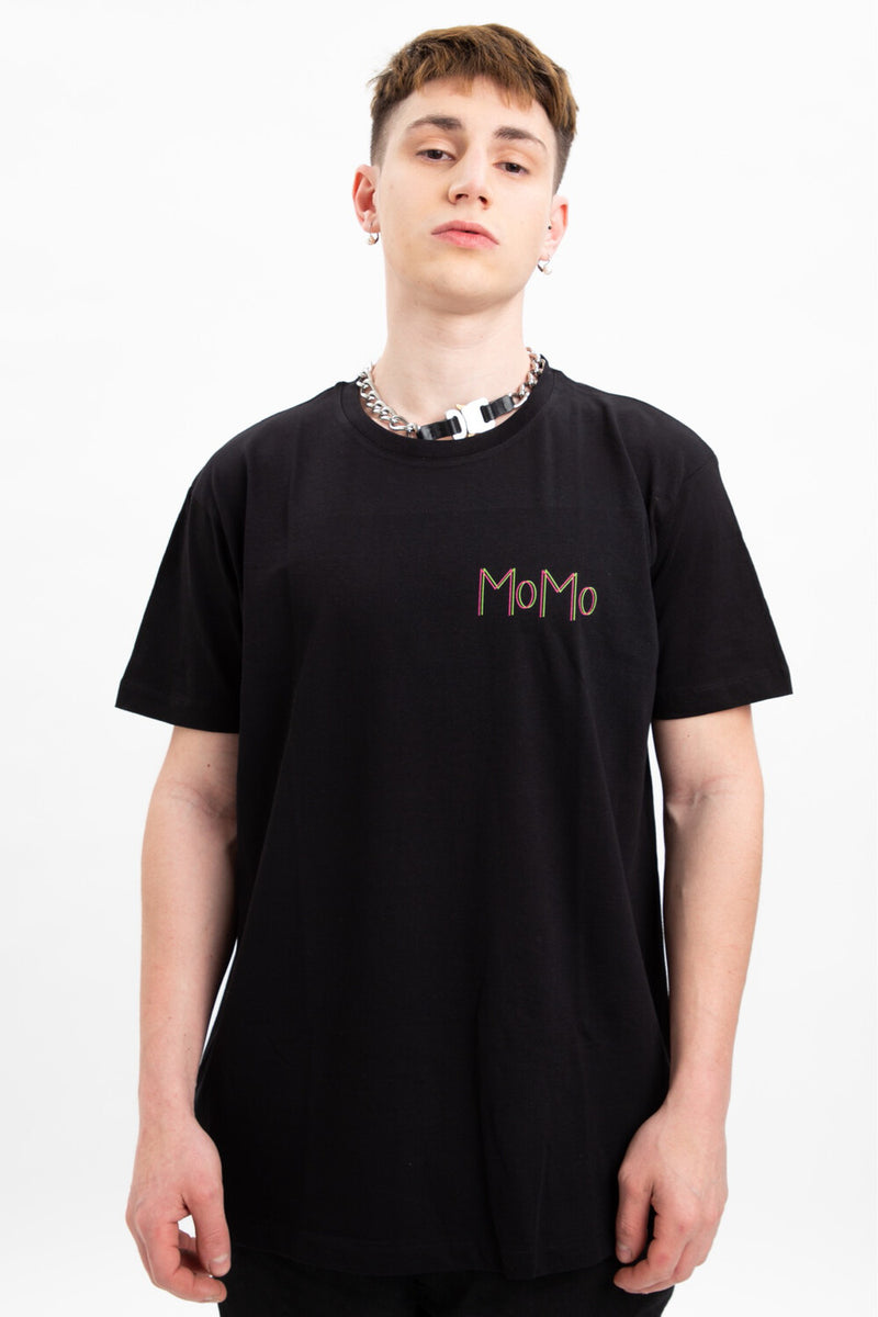 MOMO T-SHIRT "VERTICAL" NERA