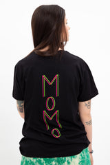 MOMO T-SHIRT "VERTICAL" NERA